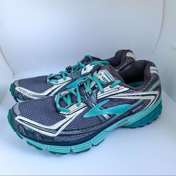 Brooks Ravenna 3 Running Shoes Grey/Blue 10.5 - Picture 7 of 9